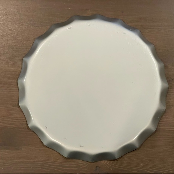 The Coat of Arms and Floral Emblem of Saskatchewan Canada Silver Platter - Picture 2 of 2